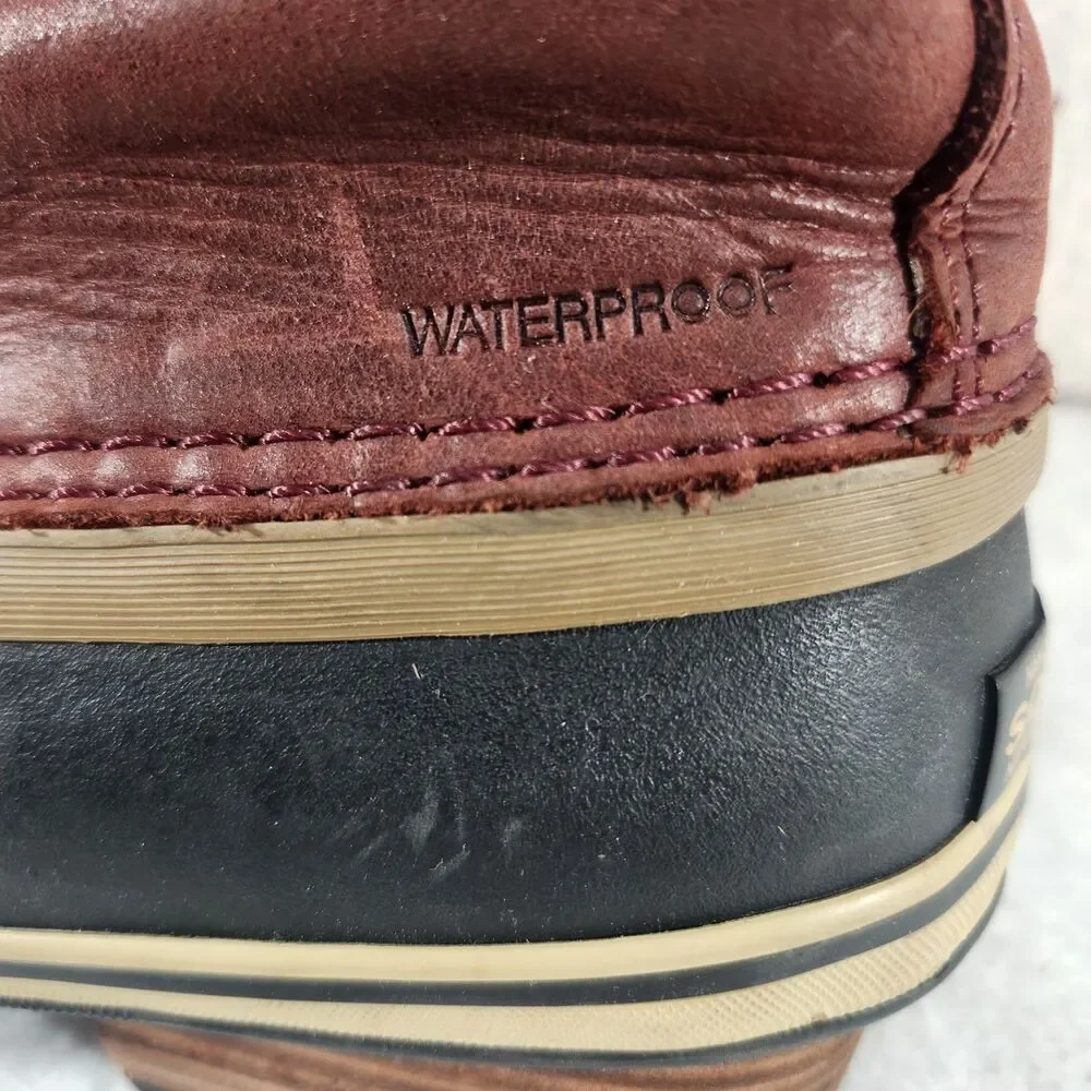 SOREL  Women's Slimpack II Lace SIZE 10  Waterproof Brown